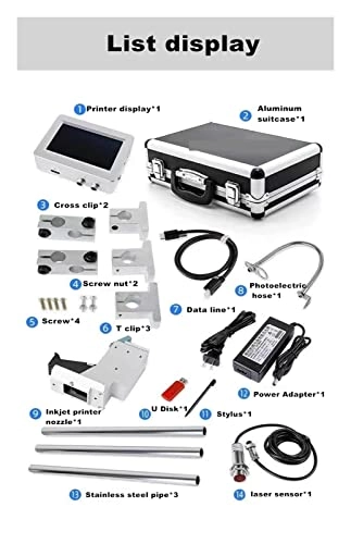 Portable inkjet printer
