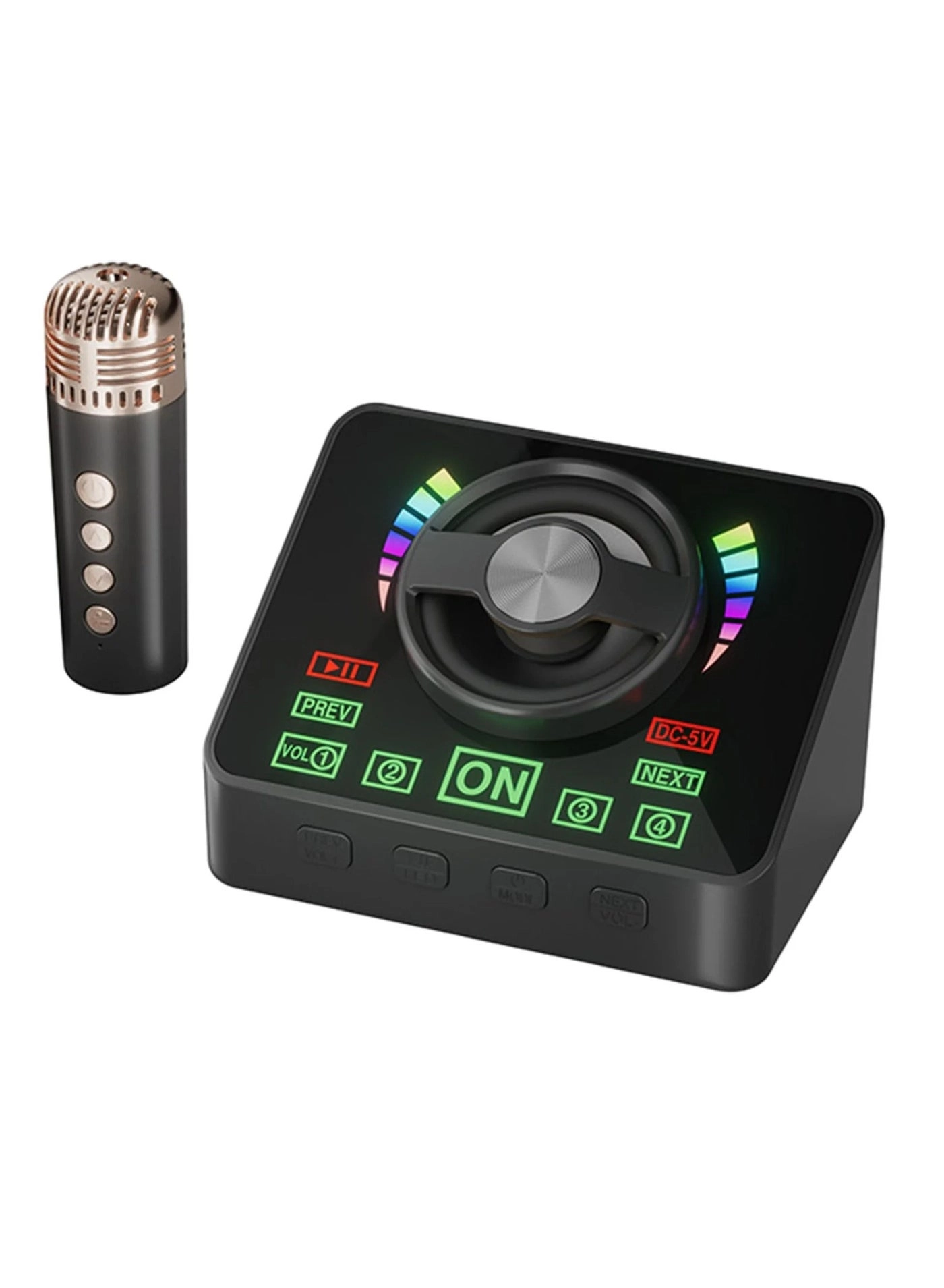 Karaoke Speaker Set - 2 wireless microphones