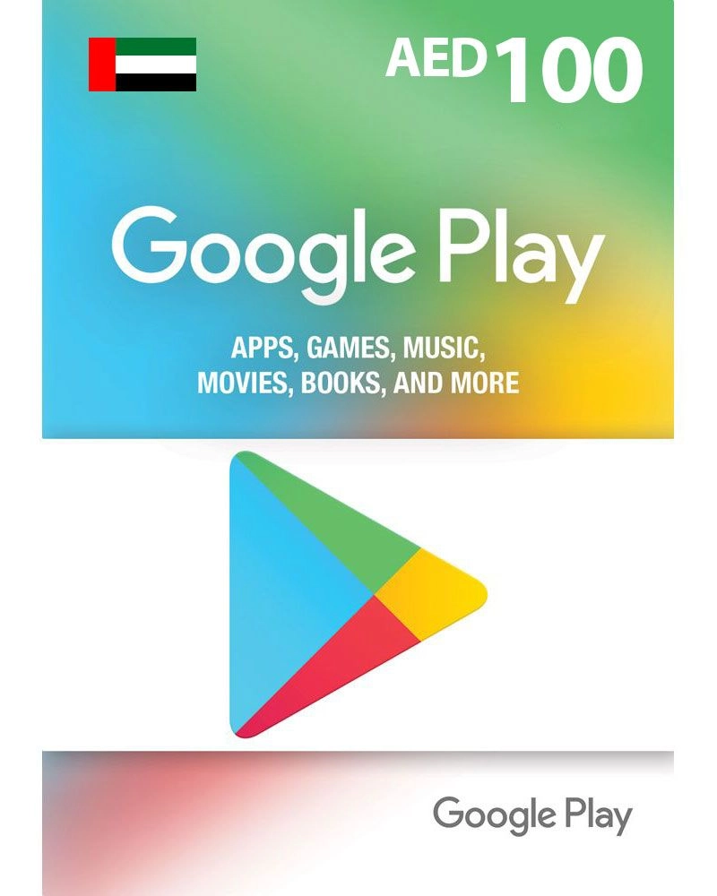 Google Play Gift Card - AED 100