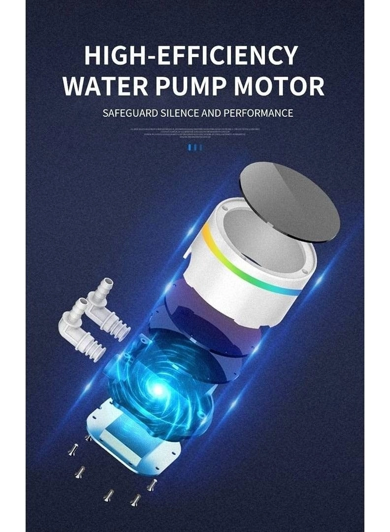 Neon Mirror Artic - Dual 120mm