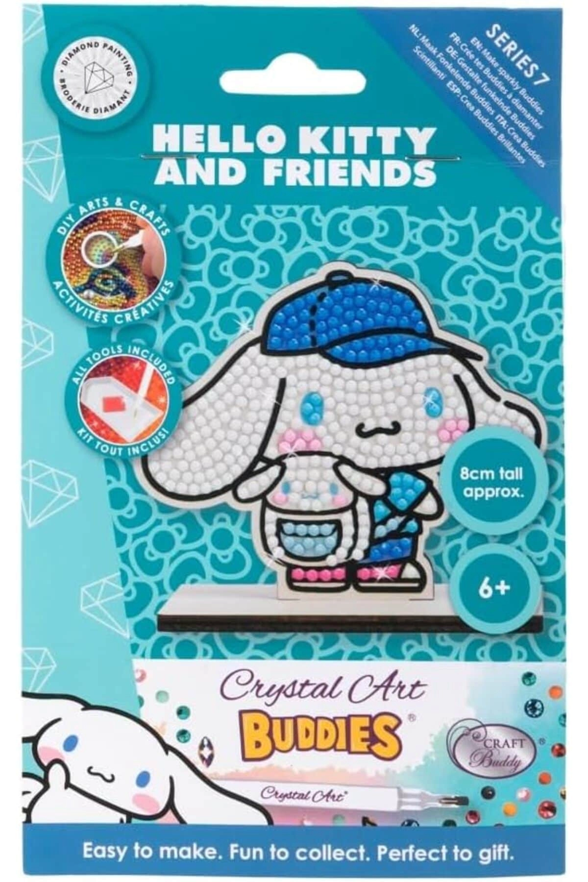 COLOR LAND CHILDRENS TOYS CENTER LLC Cinnamoroll Crystal Art Buddy - 1 Piece