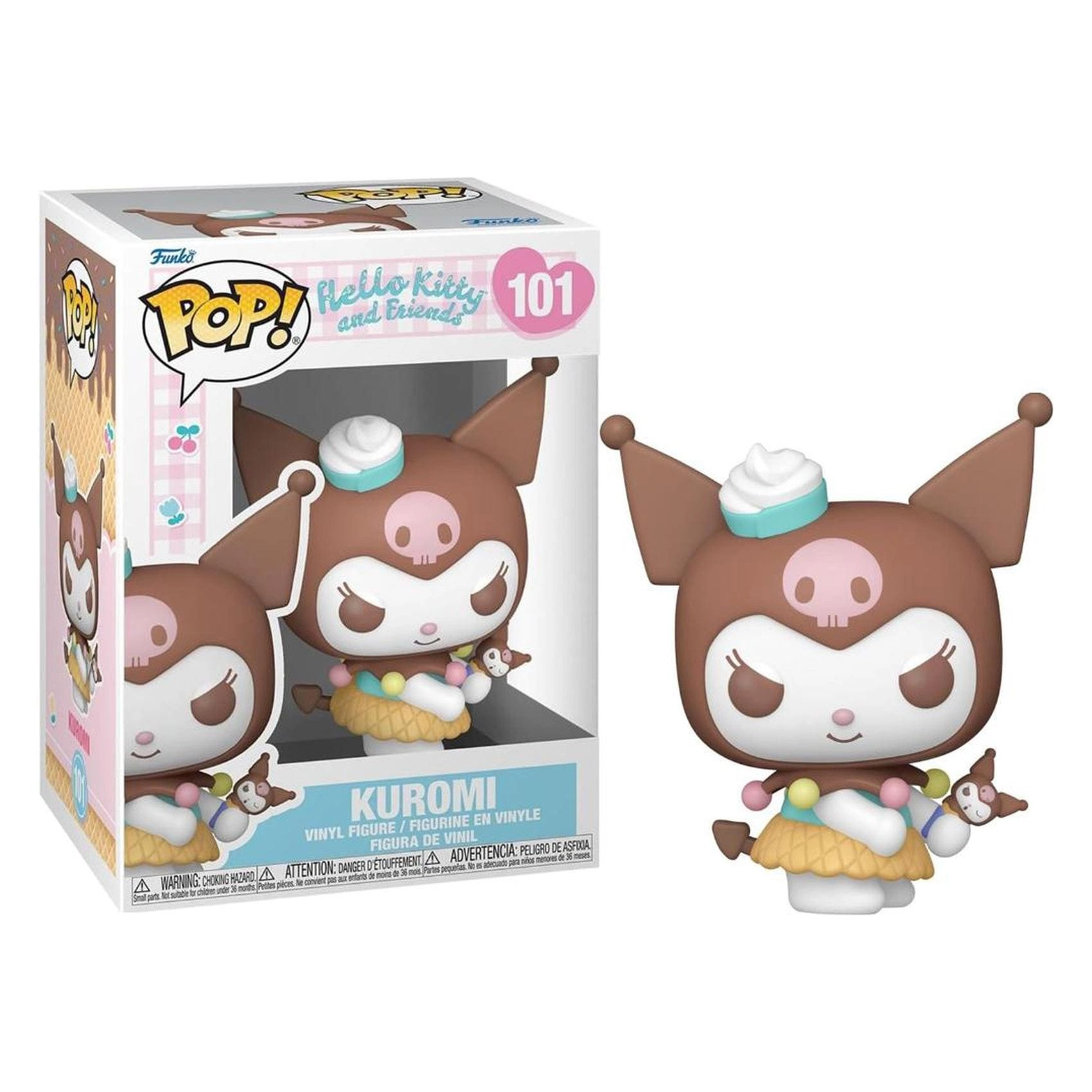 Kuromi - Hello Kitty and Friends - 3.75 inches (9.5 cm) (889698836951)