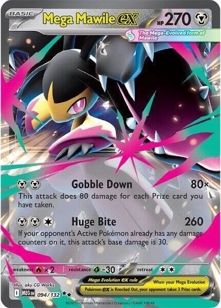 Pokémon Mega Mawile ex 094/132