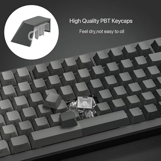 SHINE THROUGH KEY CAP - 132KEYS Cherry Profile