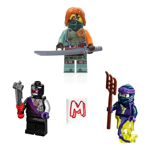 Ninjago Legacy Minifigures - 12 years and up Ronin and Legacy Ghost 17 3 Pack
