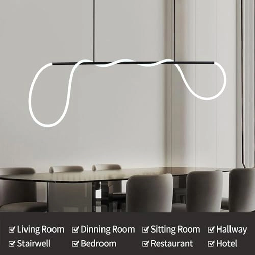 LED Hanging Chandelier - 39.4"