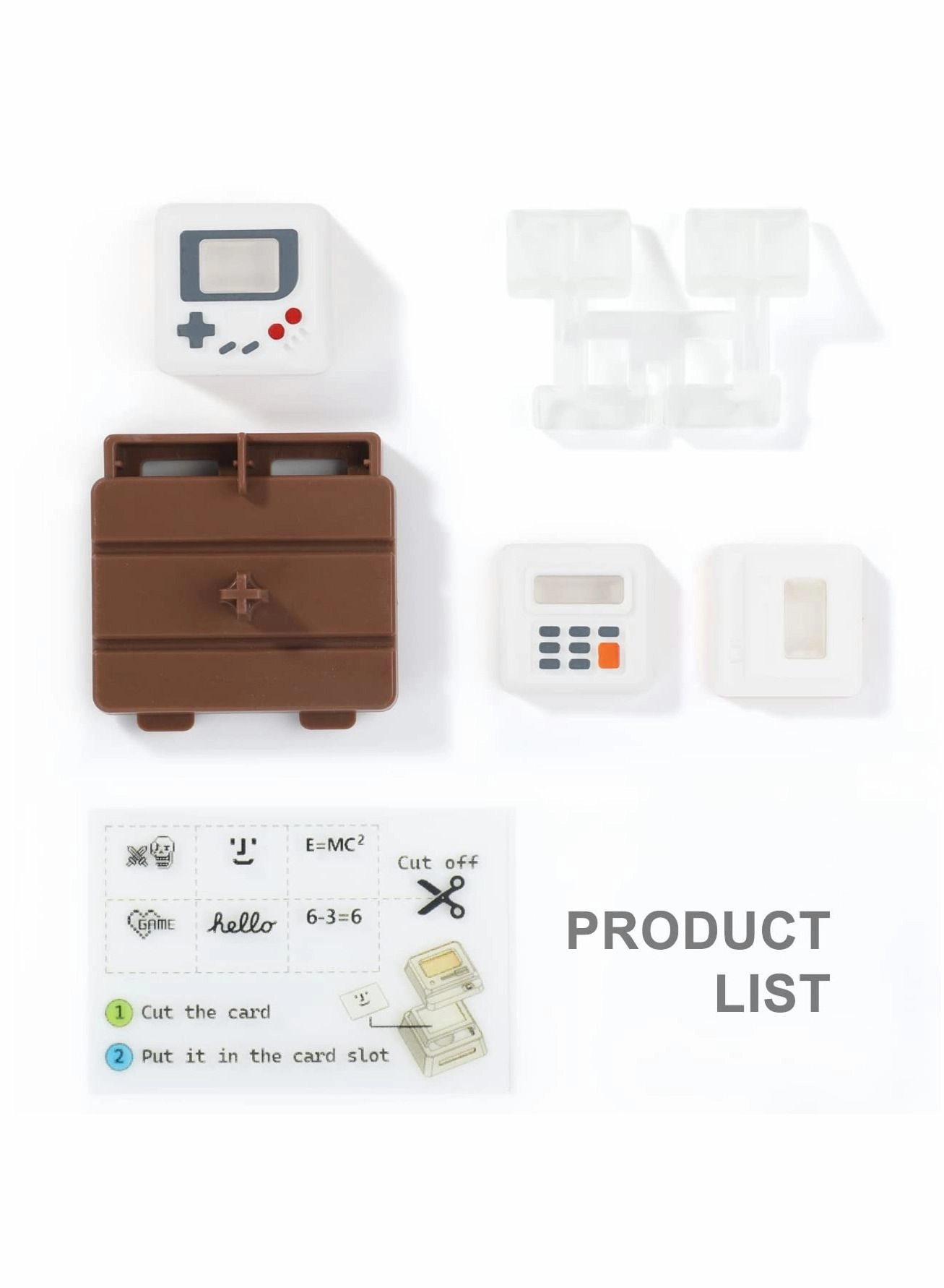 Mini Esc Keycap with 3 Detachable Panels, Backlit Keycap OEM Profile Keycap, Gaming Keyboard Keycap, DIY Replacement Keycap for Mechanical Keyboard MX Switch Decoration White