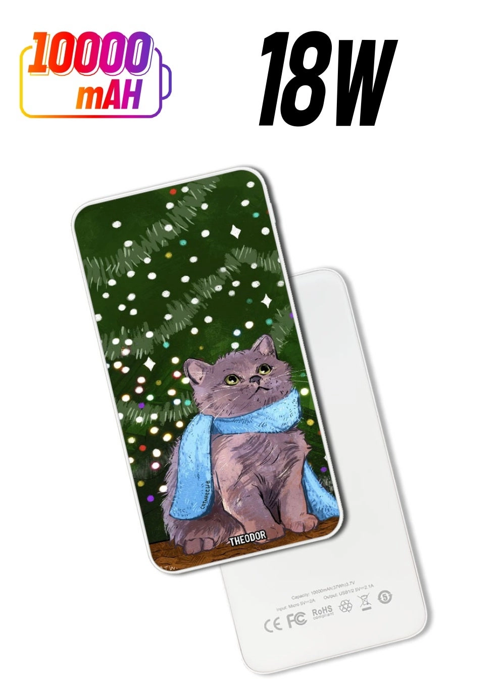 Theodor PPBA116 - 10000mAh 18W