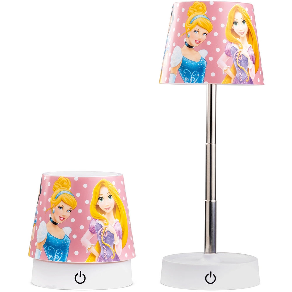 EGAN Disney Princesses Tales Table Lamp - 11Cm USB-powered Telescopic adjustable