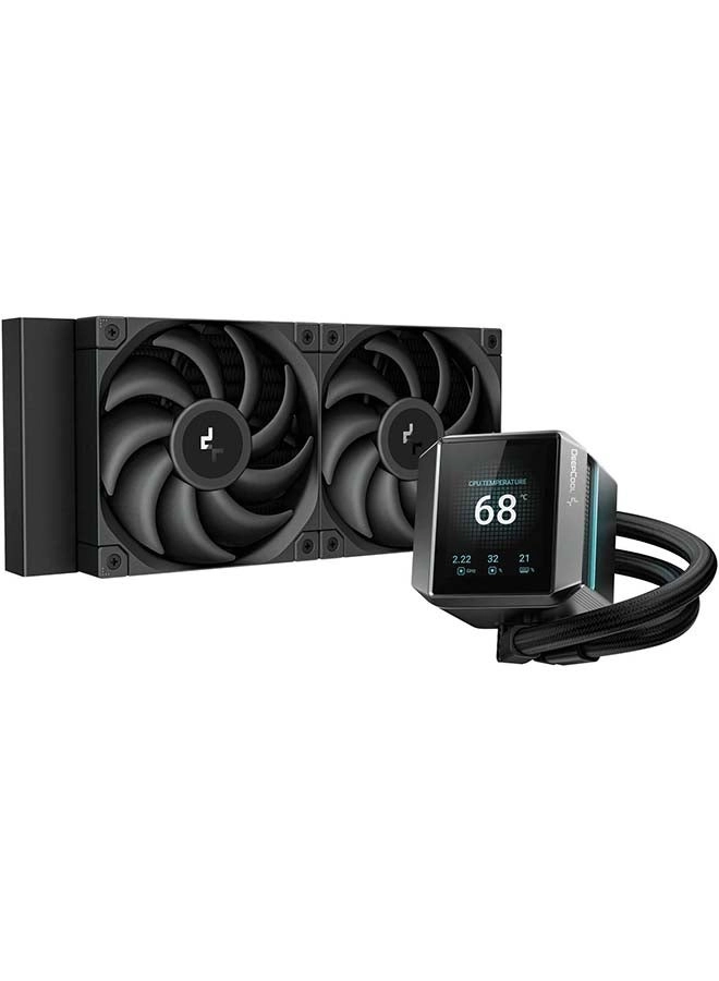 DeepCool Mystique 240 - ARGB 2.83" TFT LCD 240mm Radiator