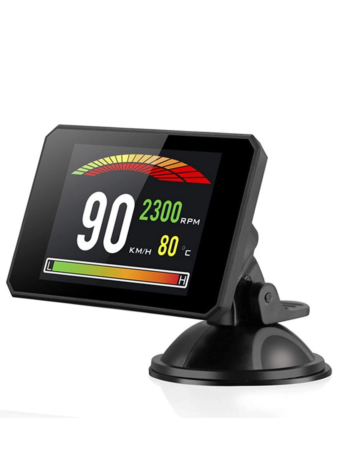 GULFLINK T816 - Head Up Display Vehicle Speed Meter Black