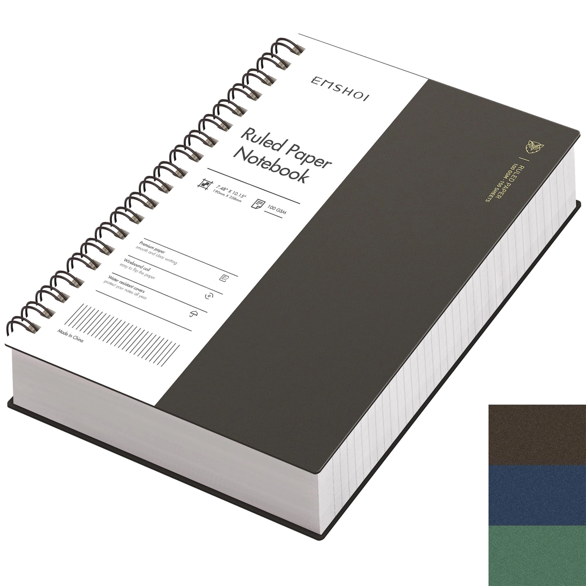 Notebook B5 Spiral - Lined 150 Sheets