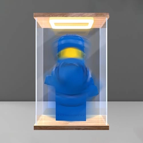 Showcase for 40921 - Thick Durable Acrylic 20 x 15 x 30 cm