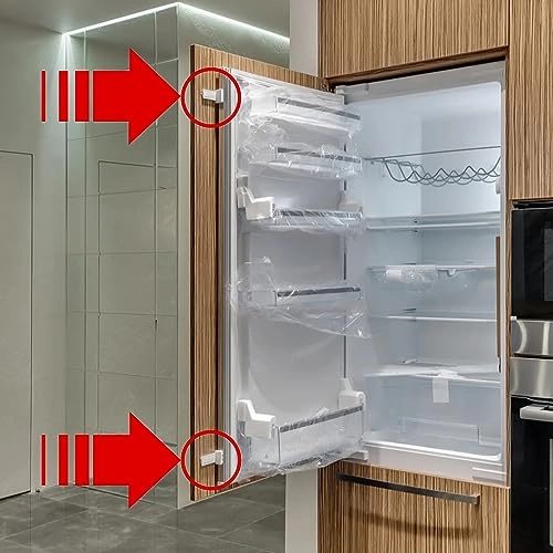 Integrated Fridge Sliding Door Bracket - pack of 2 Universal