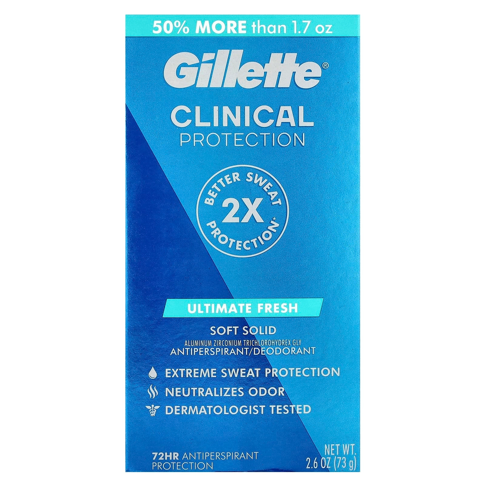 Soft Solid Deodorant - Ultimate Fresh 73 g