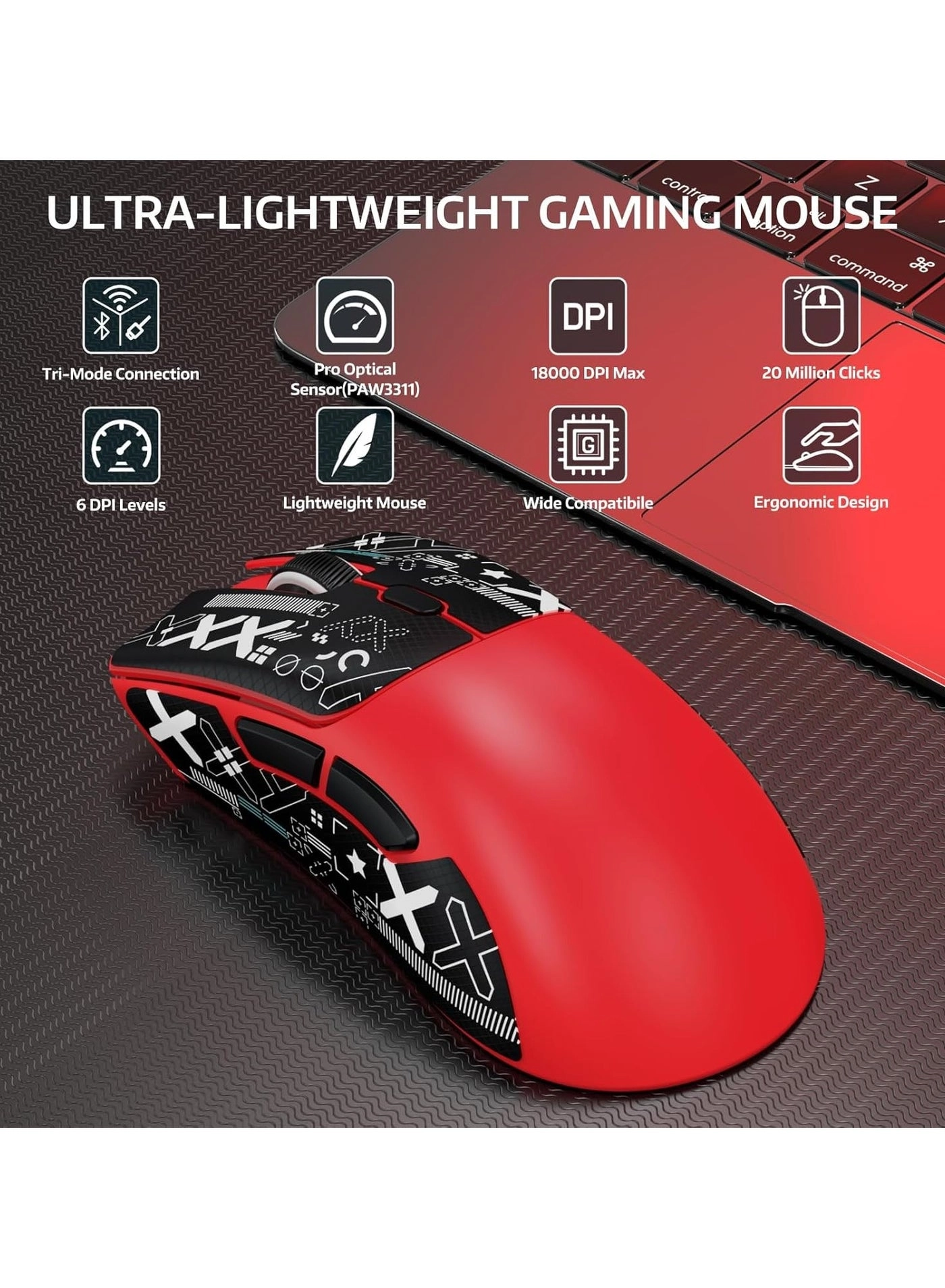 R1 Superlight Mouse - Wireless
