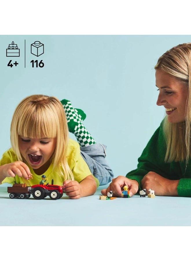 Farm Tractor (60461) - Trailer Sheep 2 minifigures