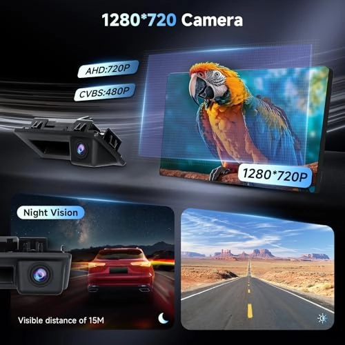 Rear View Camera - IR Night Vision 720P
