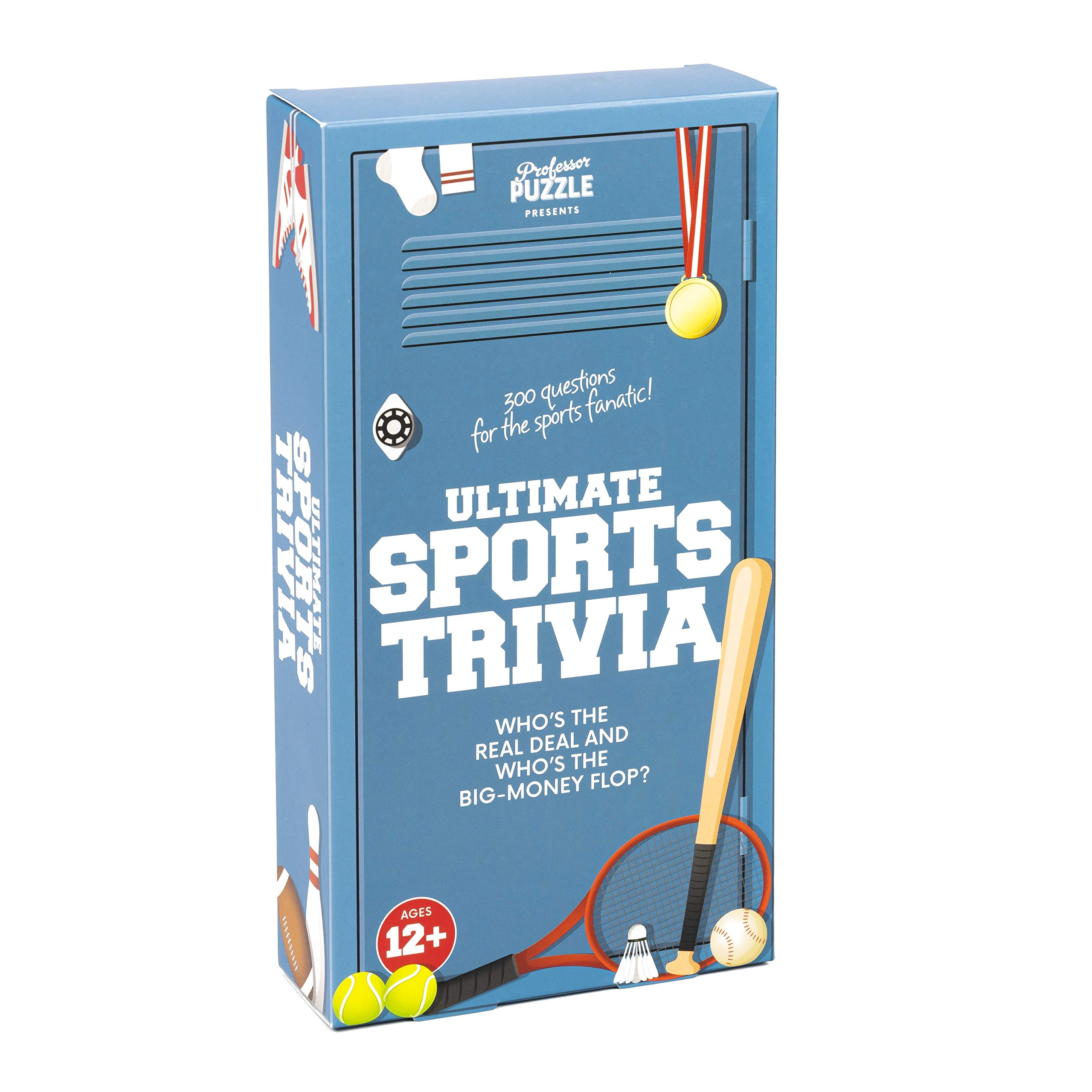 Professor Puzzle Ultimate Sports Trivia - 300 Quiz Questions English