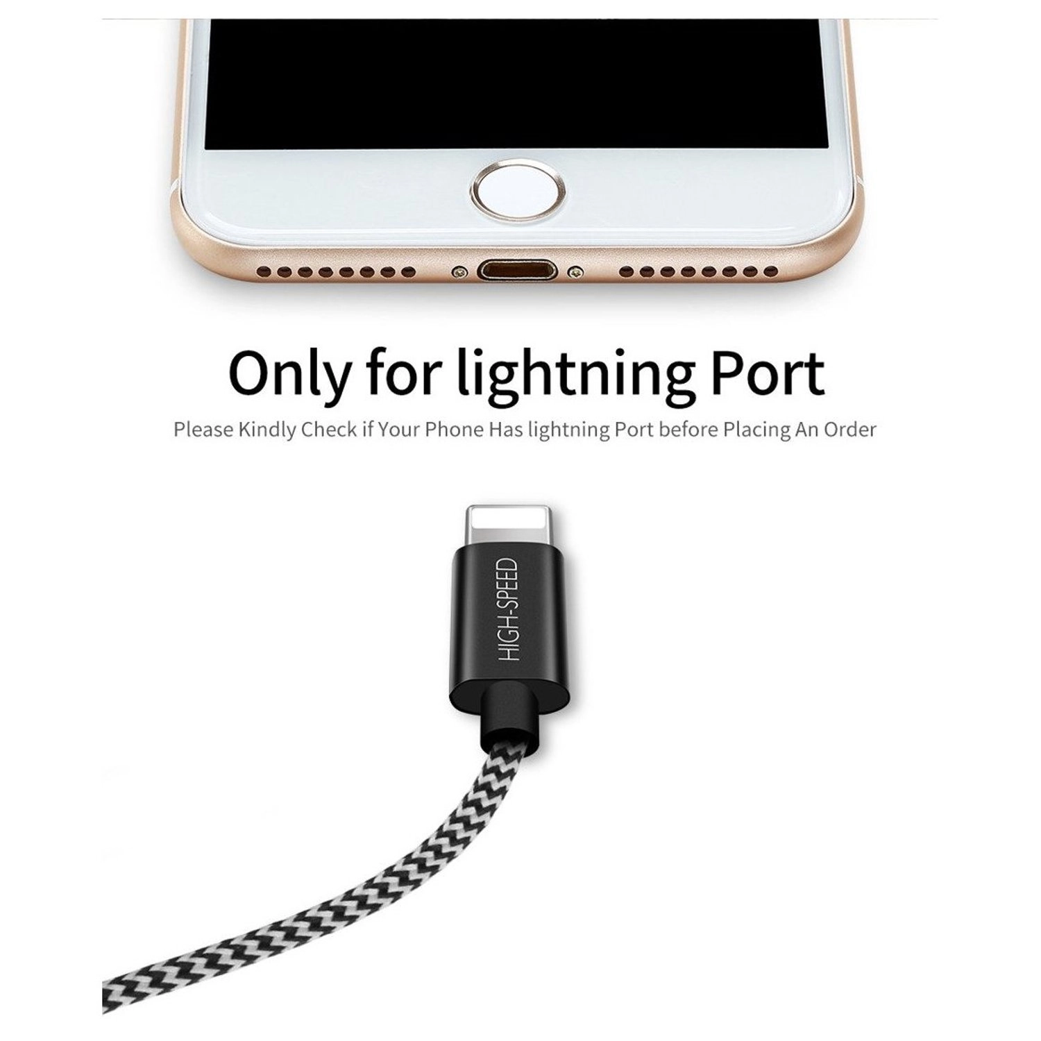 USB-C to Lightning Cable USB-C to Lightning 1m