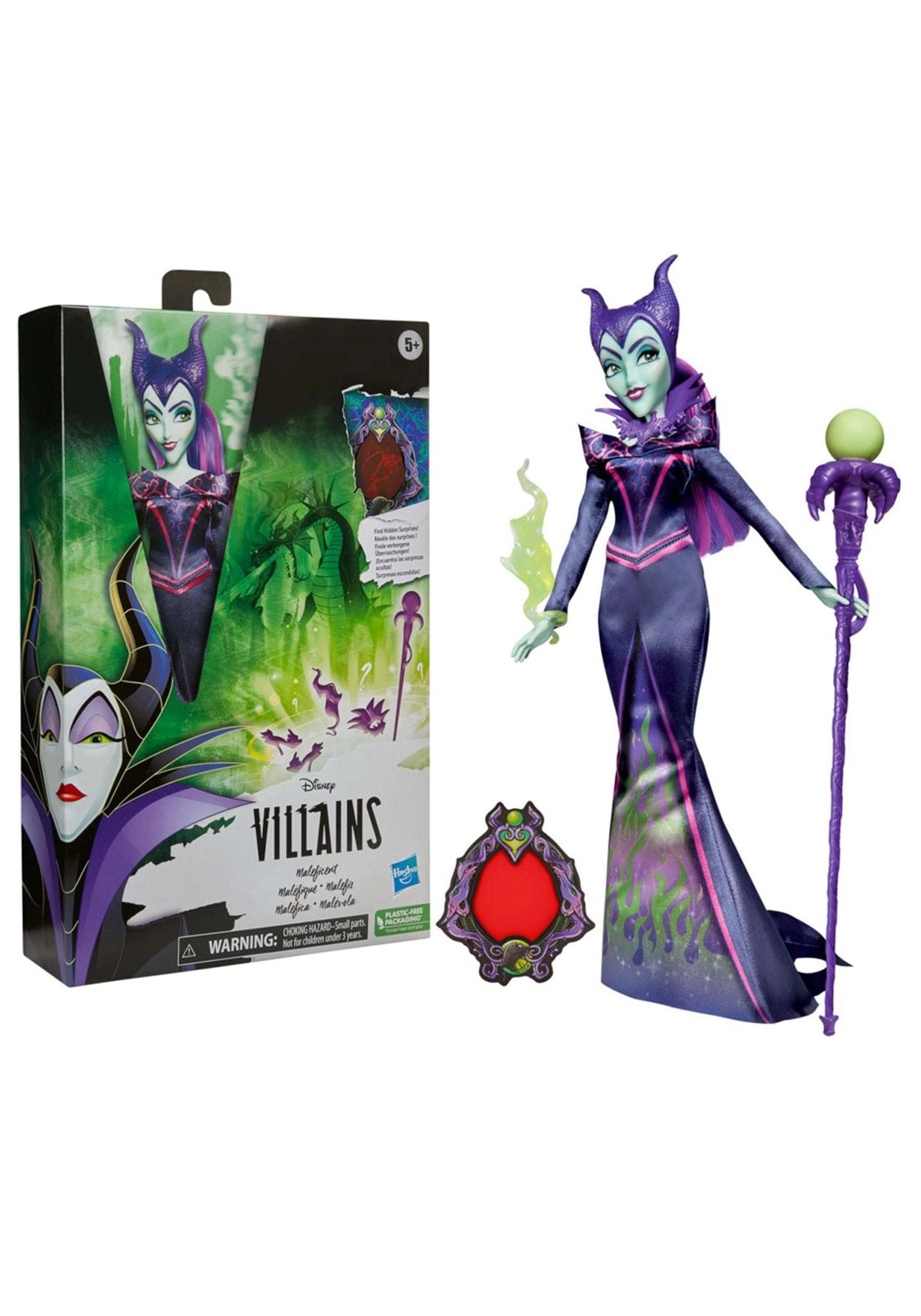 Maleficent Fashion Doll - 28-cm Flames of Fury Ages 5+