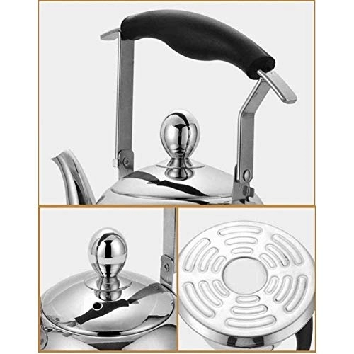 Stovetop Tea Kettle - Stainless Steel+nylon handle 2 Liters