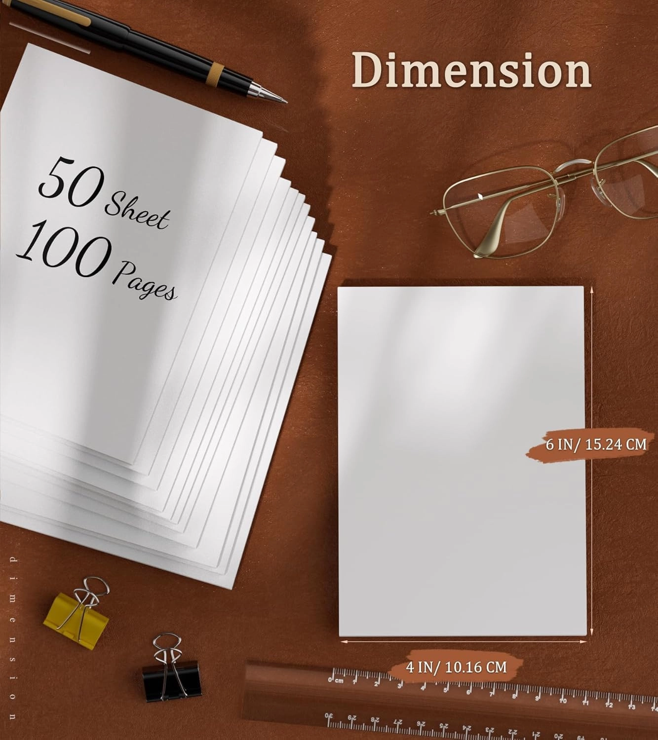Notepads A6 - Blank 50 Sheets