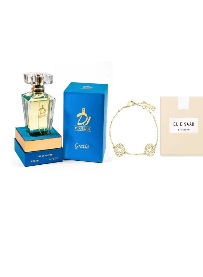 Dj Perfumes Gratia Eau de Parfum 100 ml Bundle
