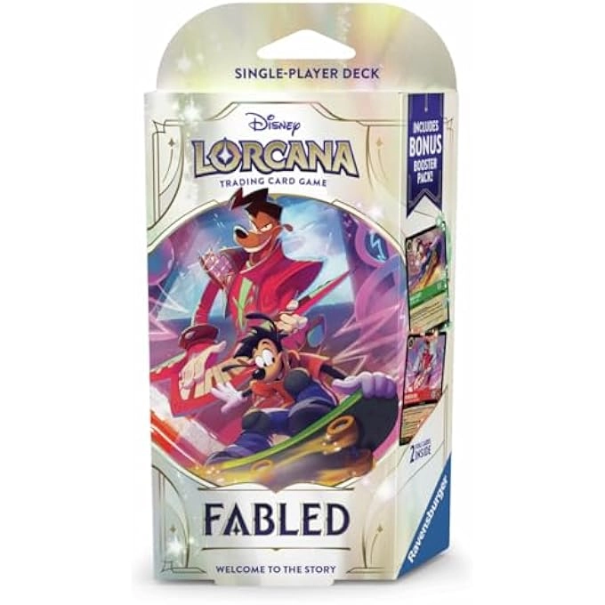Ravensburger Disney Lorcana TCG: Fabled - Single-Player Deck - English 60pcs