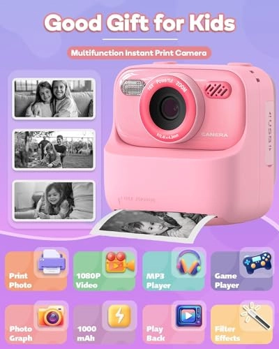 Print camera - 2.4 Inch 1080P