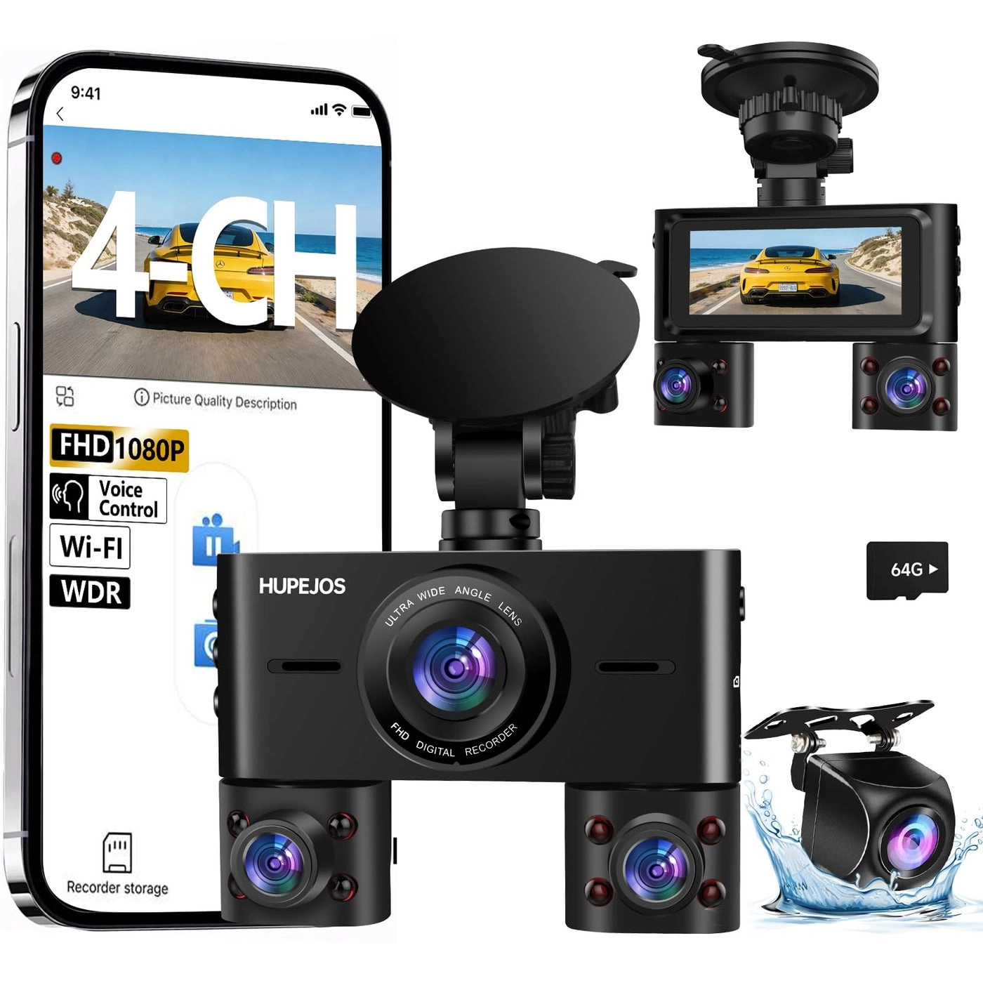 V30-4CH - 2K FHD
