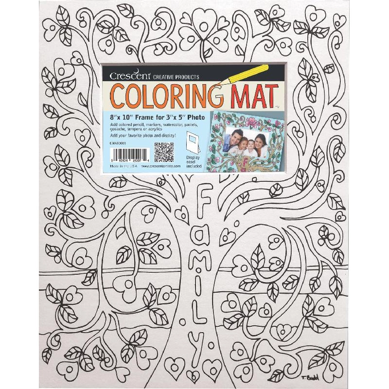Coloring Mat - 8 X 10 in