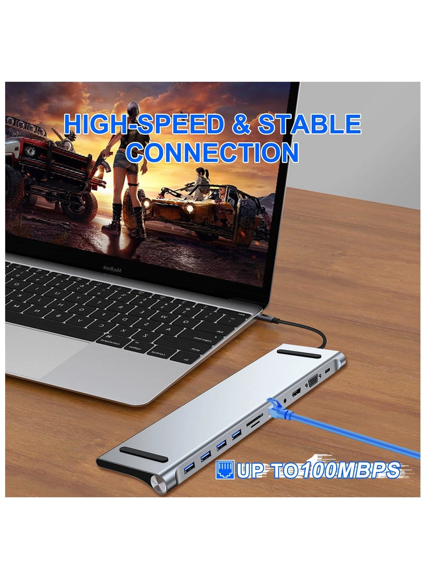 11 in 1 USB C docking station - USB 3.1 Type-C