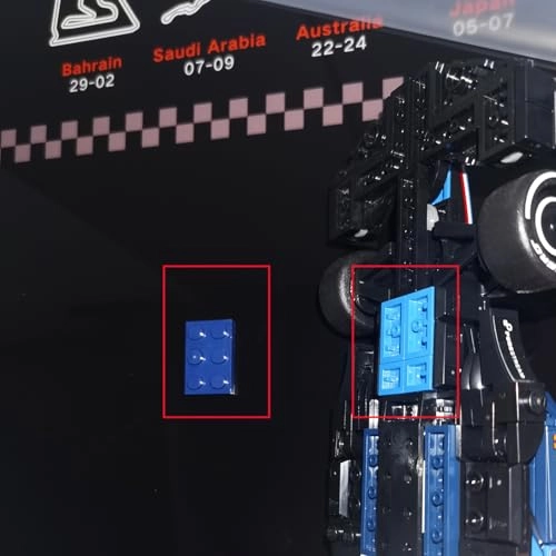 Display Frame - speed F1 LEGO