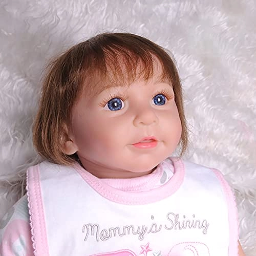 Reborn Baby Doll - 22 Inch Silicone Baby Girl Ages 3+