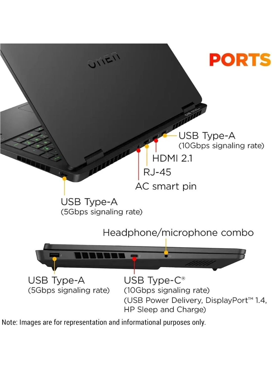 OMEN 16 - 16'' Core Ultra 9-285H 64GB DDR5 1 TB SSD
