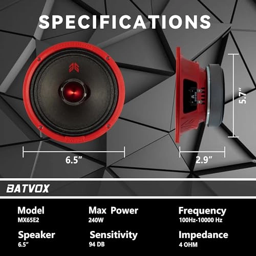 MX65E2 - 6.5 Inch Midrange