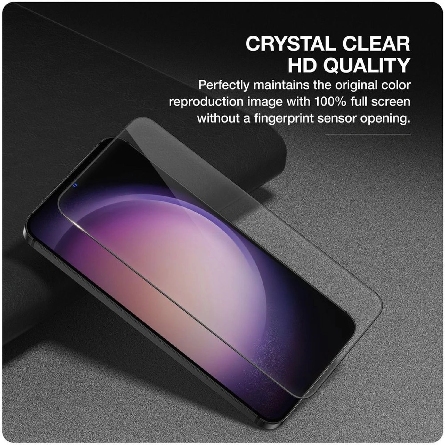 Clear Tempered Glass Screen Protector for Samsung Galaxy S24