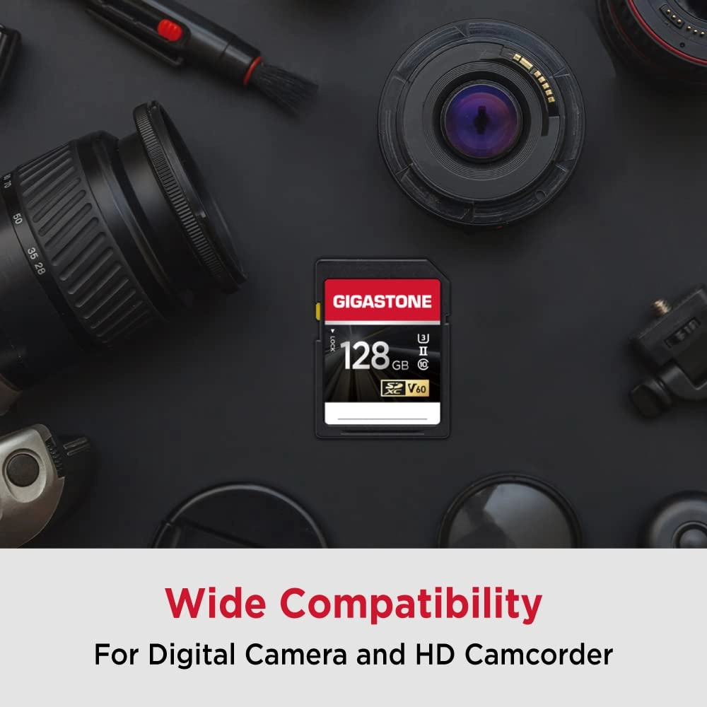 SD Card - 128GB + Mini case