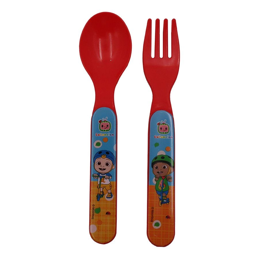 Lunch Box - Blue With Cutlery