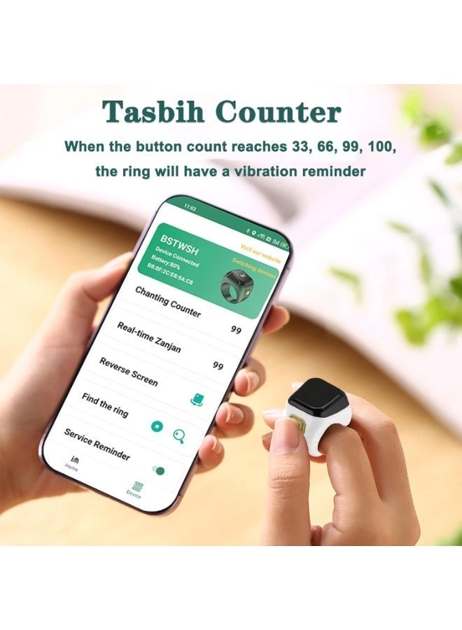 Tasbih Zikr Smart Ring