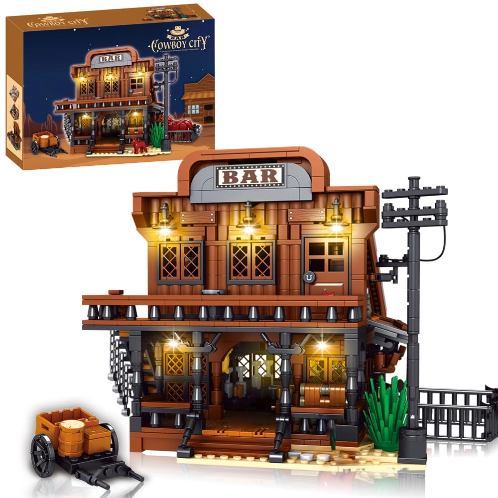 DUANT Cowboy Town Bar (39116) - LED lighting Western Style