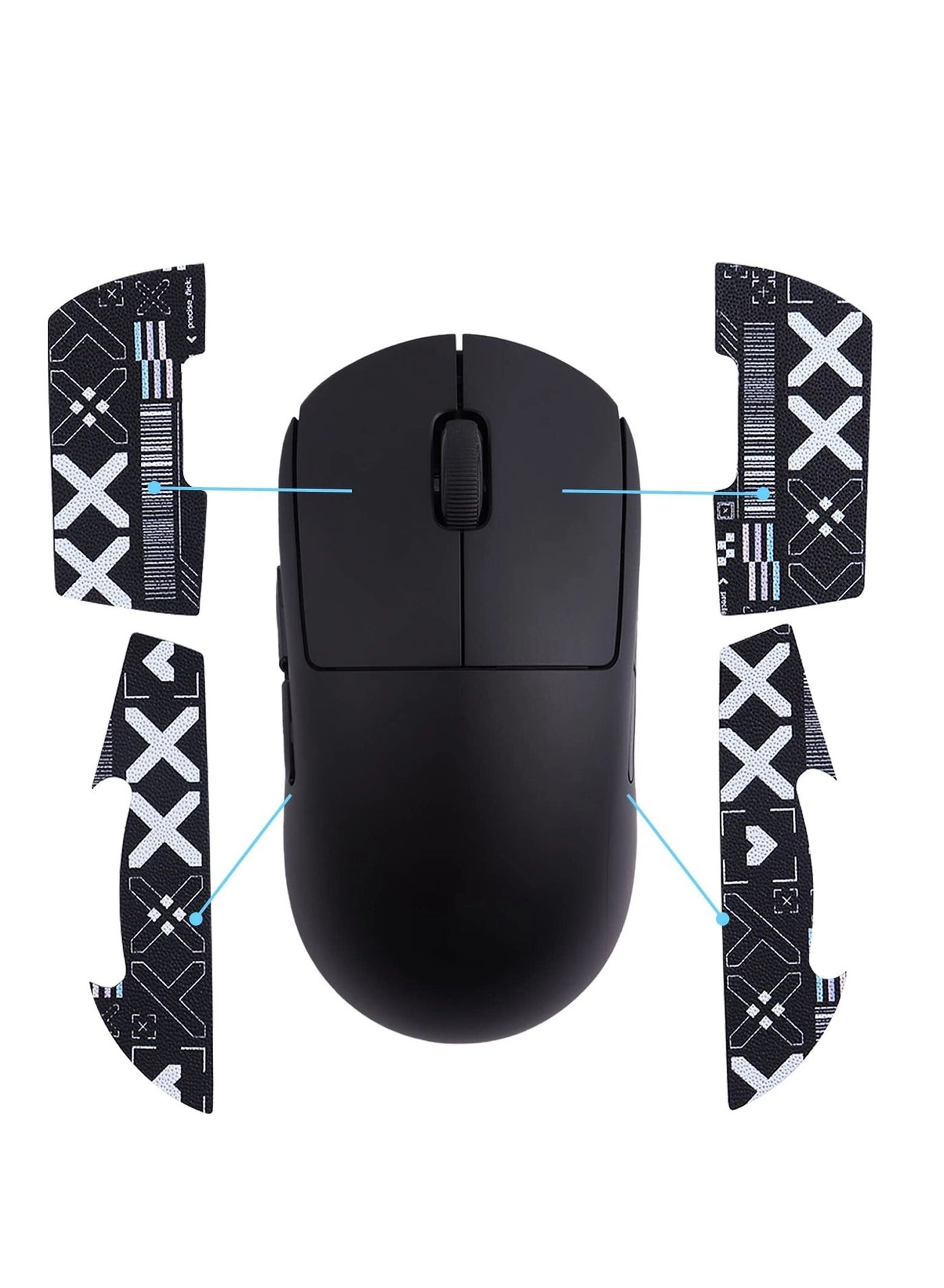 Mouse Grip Tape - Pre Cut for Logitech G102/G304 Anti-Slip