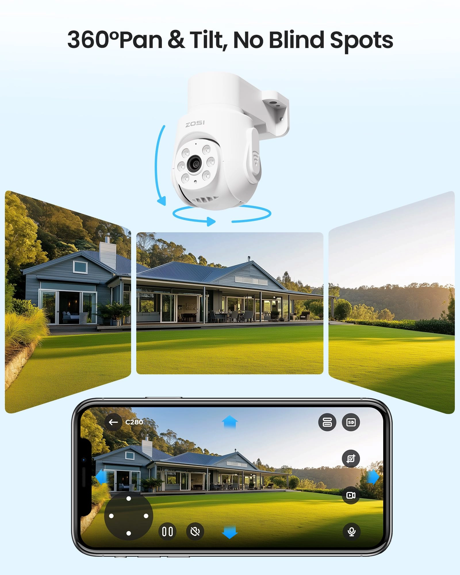 Wired Security Camera System - 8pcs 8CH 5MP