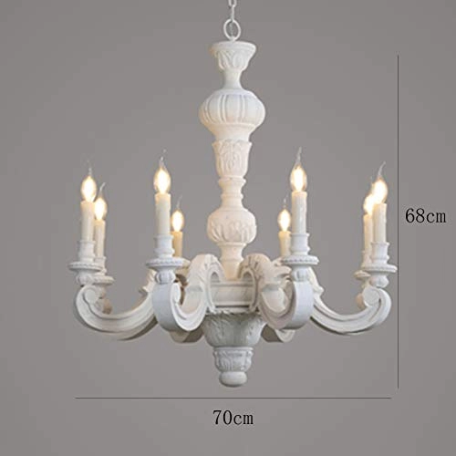 American vintage candle chandelier