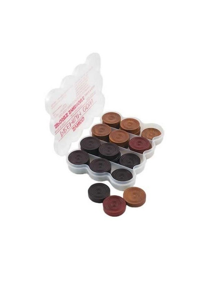 Premia - Carrom Coins Wooden Ashwood Box