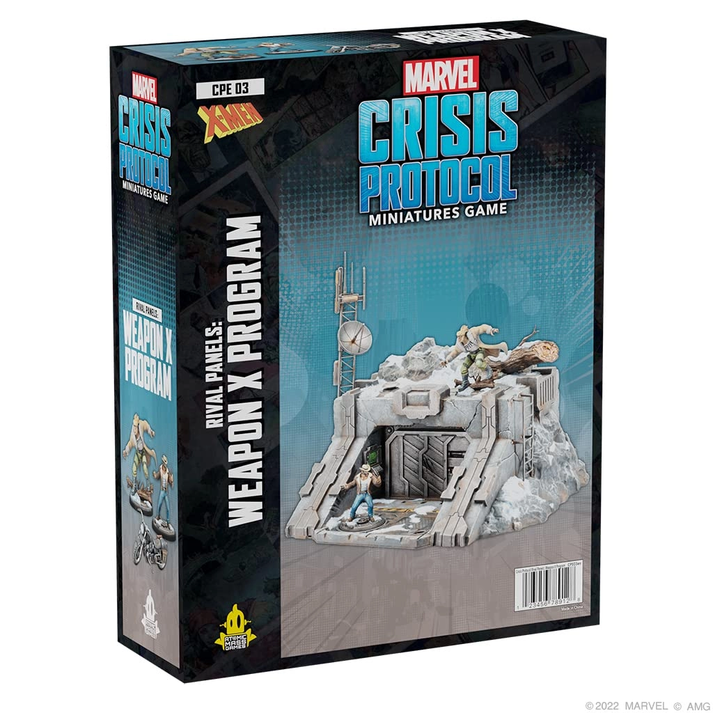 Marvel: Crisis Protocol Weapon X Program Rival Panels - Tabletop Superhero Game