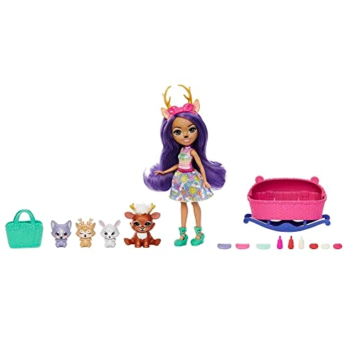 Danessa Deer Doll - 15 cm Plastic Ages 4+