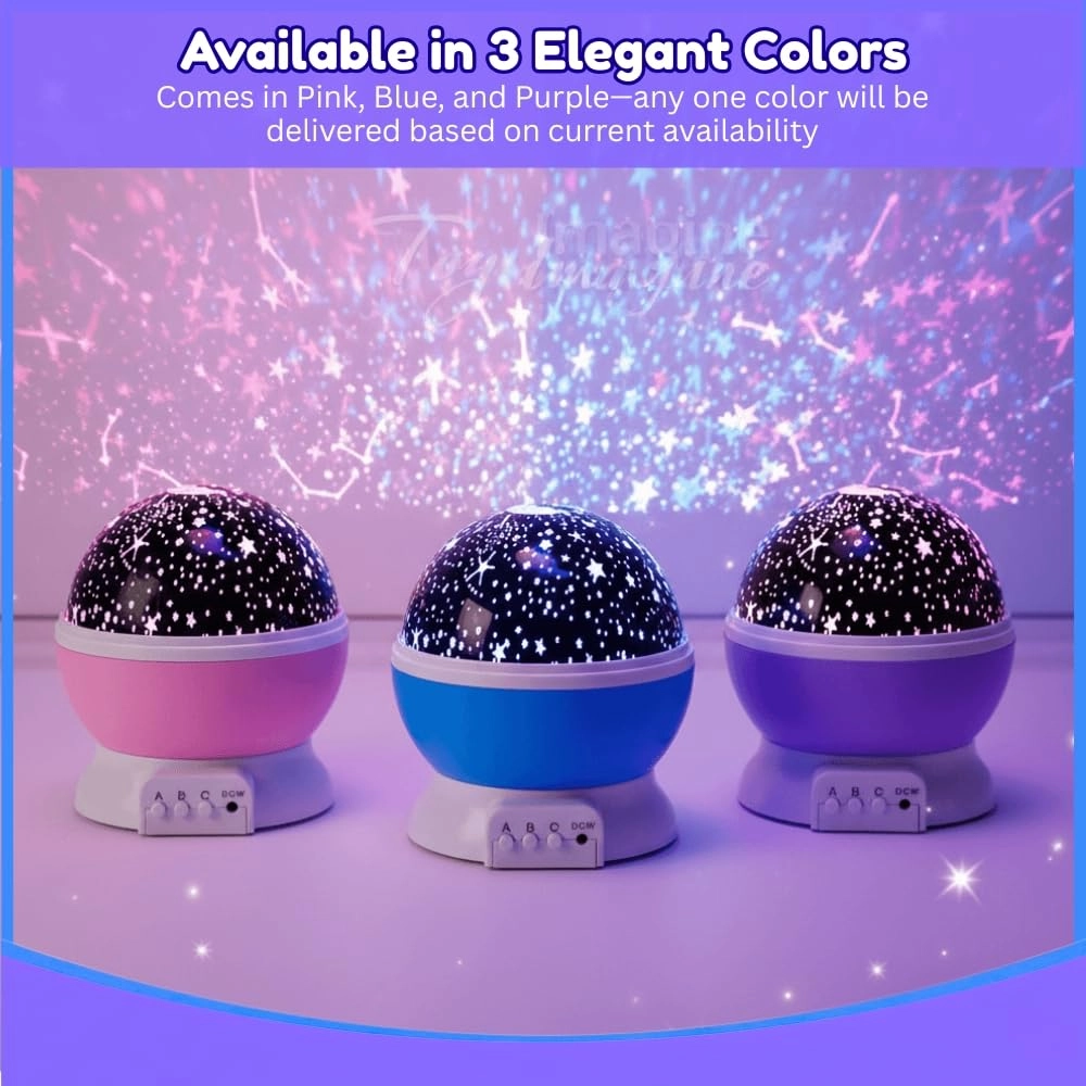 Galaxy Projector Lamp - Corded Electric Multicolor