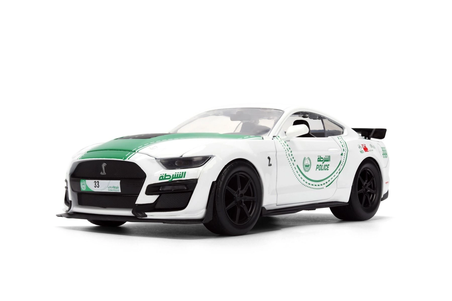 Jada Dubai Police Ford Mustang 2020 - 1:24